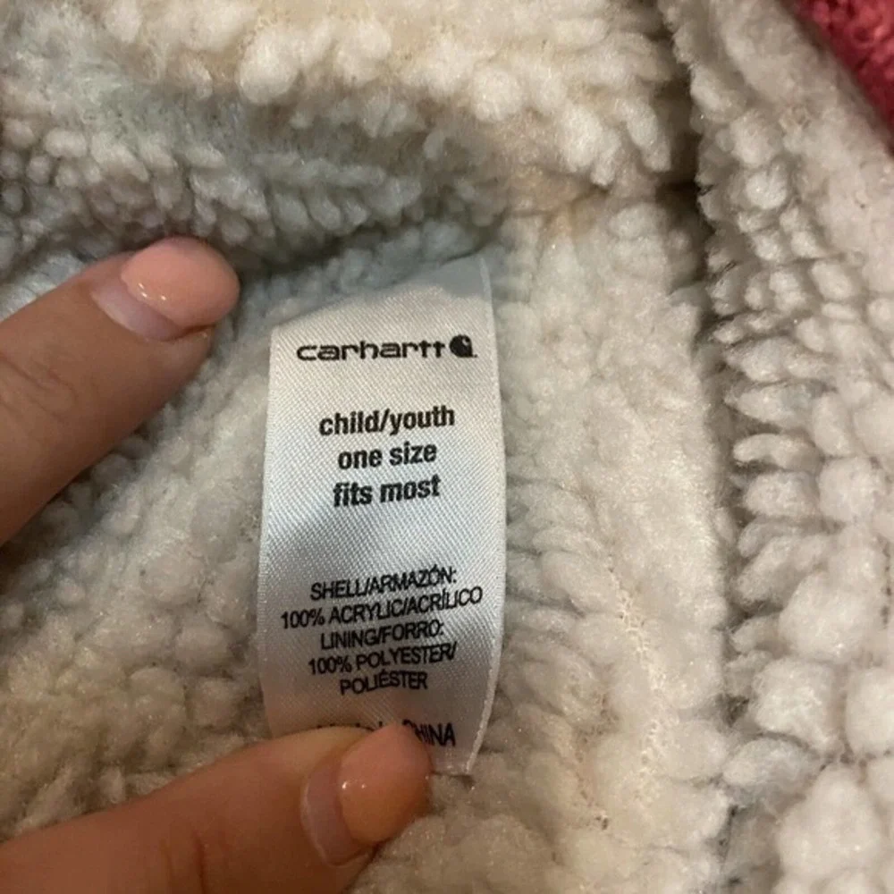 Carhartt‎ Kids OSFM Pink Winter Flap Cap